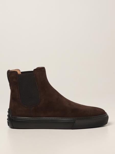 Tod's men: Tod's ankle boots in suede