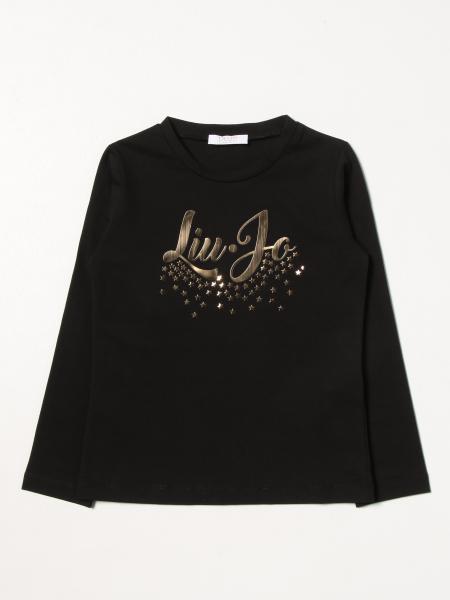 Liu Jo girls' clothes: Liu Jo T-shirt with rhinestone logo