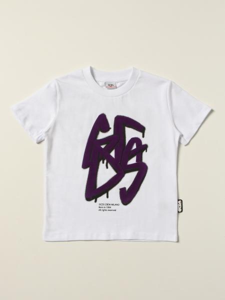 Gcds kids: Gcds cotton T-shirt with maxi logo