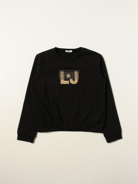 Liu Jo girls' clothes: Liu Jo jumper with lurex logo