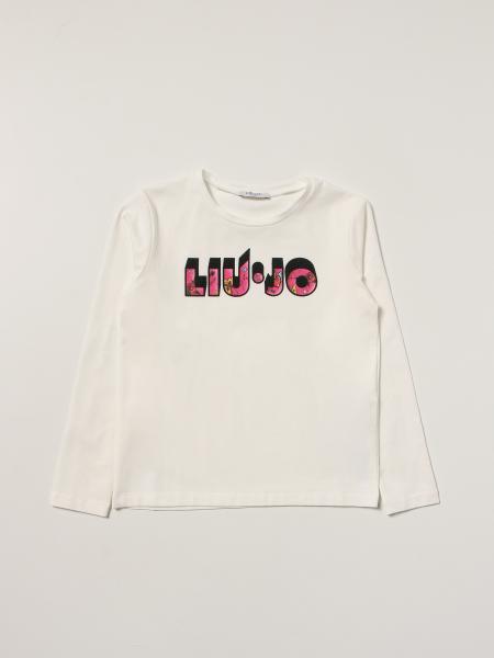Liu Jo T-shirt with rhinestone logo