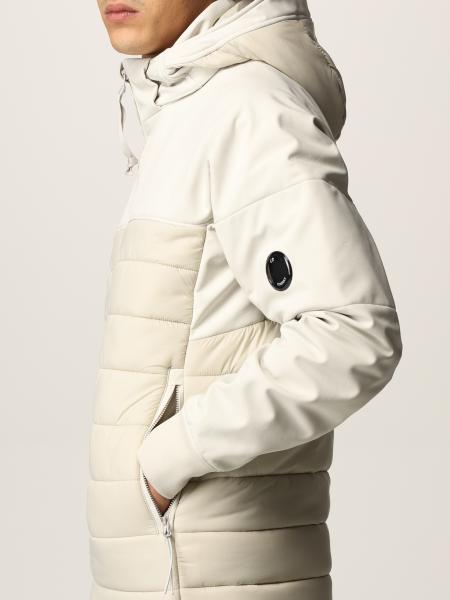 cp company white coat