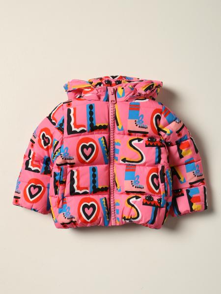 Stella Mccartney kids: Stella McCartney down jacket with all over lettering