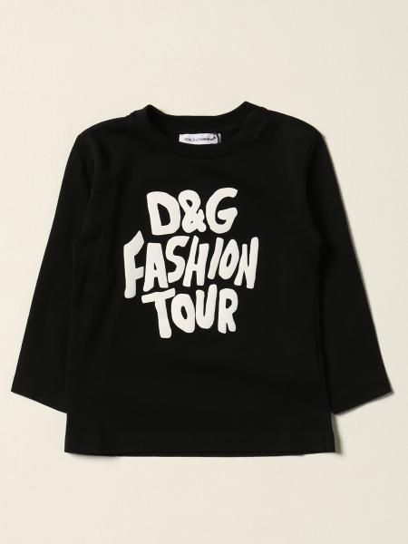 Dolce & Gabbana kids: Dolce & Gabbana fashion tour DG T-shirt