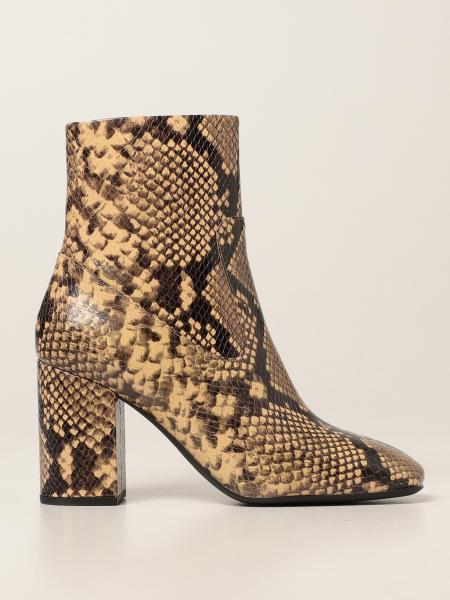 MICHAEL KORS: Marcella Flex Michael ankle boots in leather - Camel | Michael  Kors flat booties 40T1MRHE5E online on 
