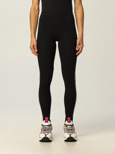 Dsquared2 leggings with logoed bands