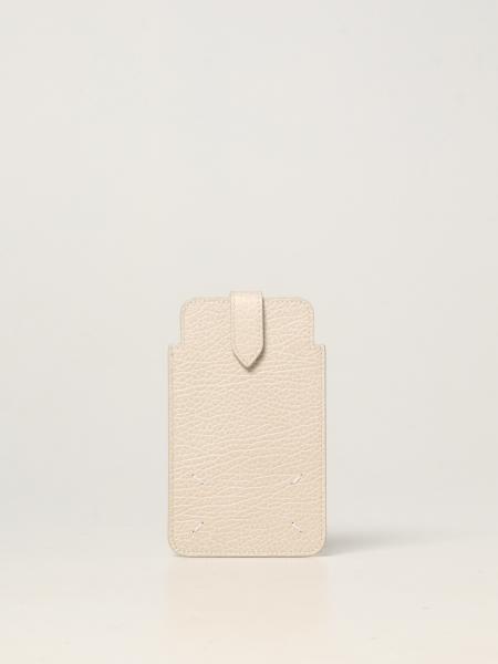Maison Margiela mobile phone holder in grained leather