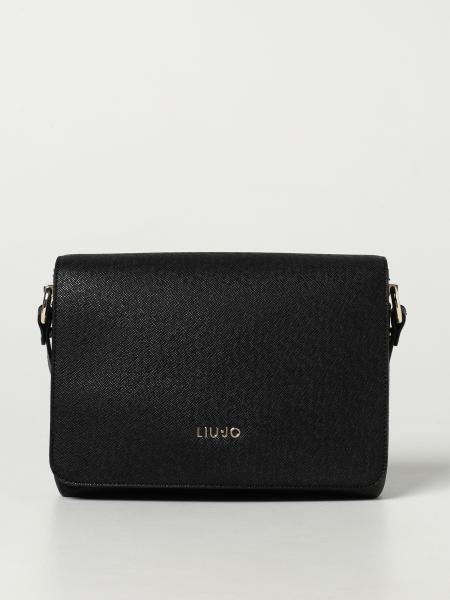 LIU JO: bag in synthetic leather - Black | Liu Jo crossbody bags ...