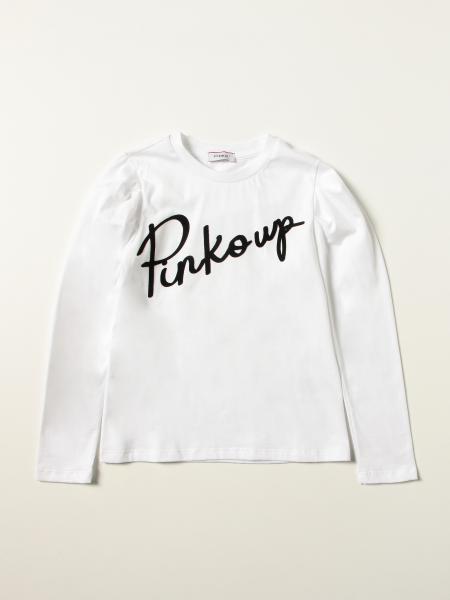 Pinko kids: Pinko cotton t-shirt with logo