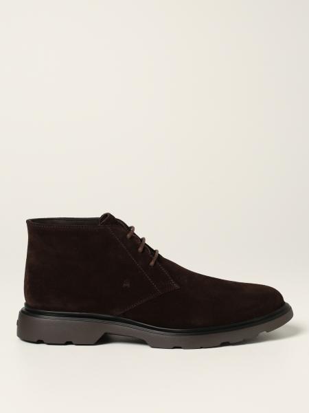 H393 Hogan ankle boots in suede