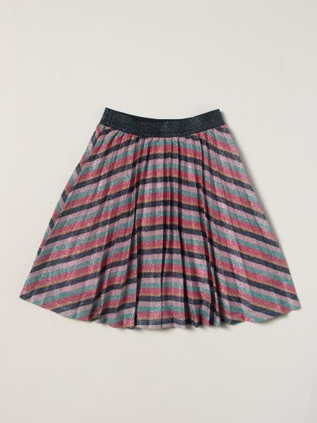 Billieblush skirt with lurex stripes