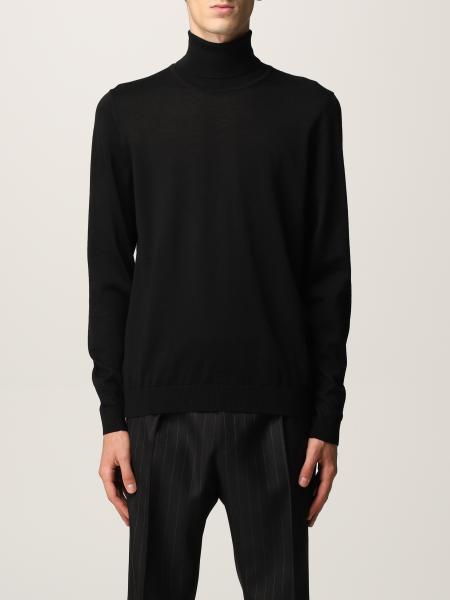 HUGO BOSS: sweater in virgin wool - Black | Hugo Boss sweater 50392083 ...