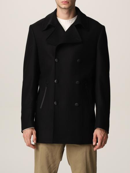CLAUDIO TONELLO: coat for man - Black | Claudio Tonello coat ...