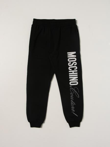 Moschino Kid jogging trousers with logo