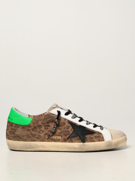 Golden Goose shoes for men: Super-Star classic Golden Goose trainers in suede