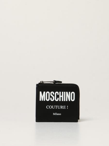 Portafoglio Moschino Couture con logo