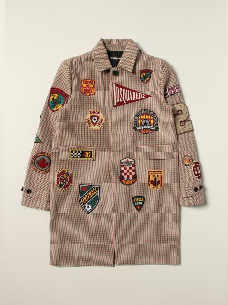 Dsquared2 Junior coat with patches