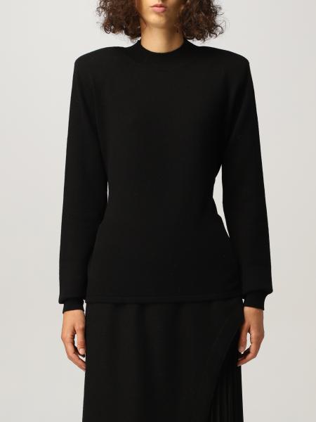 ROHE: sweater for woman - Black | Rohe sweater 40123112 online at ...