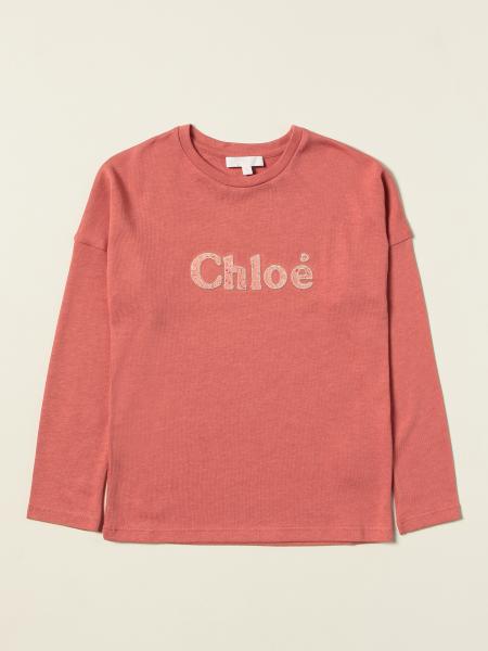 Chloé: T-shirt Chloé con logo