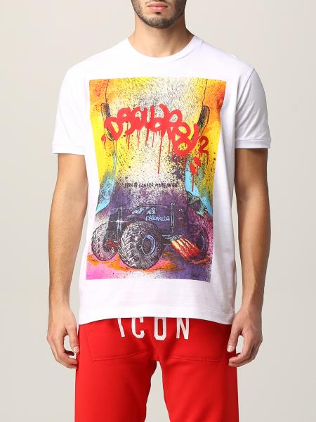 Dsquared2 cotton T-shirt with print