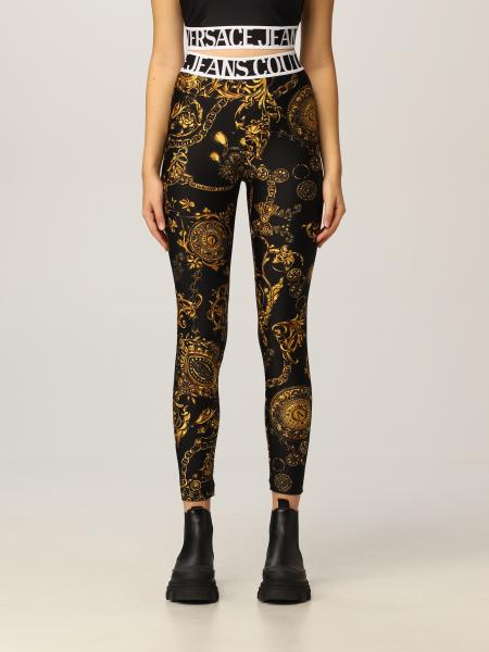 Leggings Versace Jeans Couture con stampa Regalie Baroque