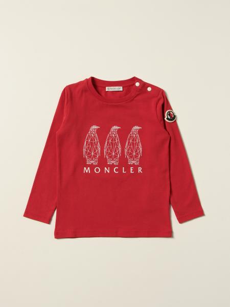 Moncler kids: Moncler cotton t-shirt with logo