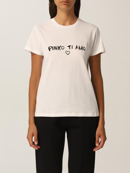 T-shirt Pinko in cotone