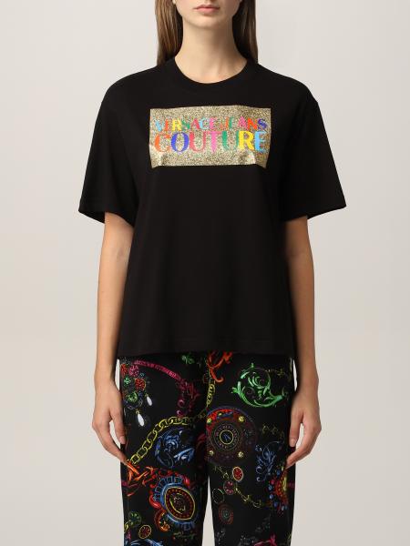 Versace Jeans Couture T-shirt with multicolour logo