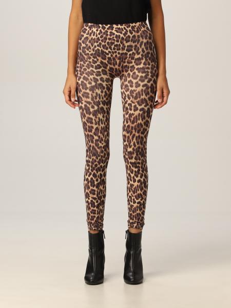 TWINSET: Twin-set animalier leggings - Multicolor | Twinset socks ...