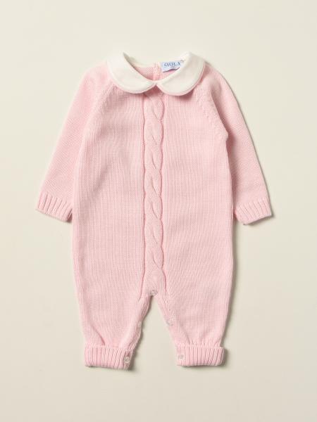 Siola toddler clothing: Long Siola romper in ribbed cotton