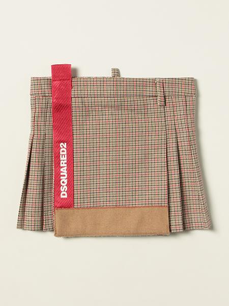 Dsquared2 Junior kids: Dsquared2 Junior skirt in cotton and wool