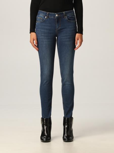 LIU JO: skinny jeans with 5 pockets - Denim | Liu Jo jeans UF1001D4591 ...