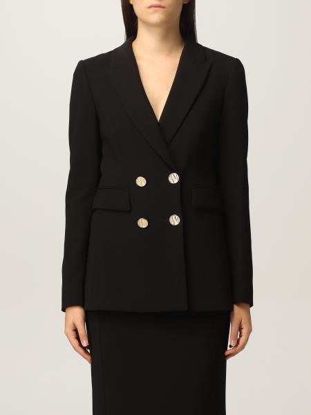 Womens Clothing Suits Skirt suits Anna Molinari Suit Jacket in Black 