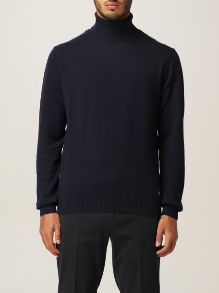 MANUEL RITZ: sweater for man - Blue | Manuel Ritz sweater ...