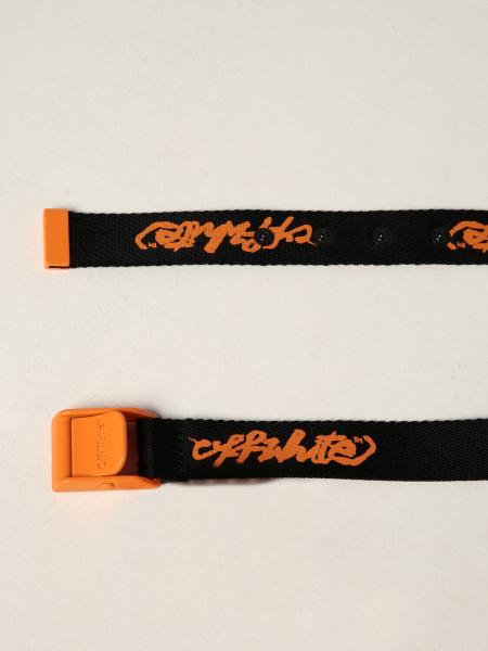 ceinture off white orange