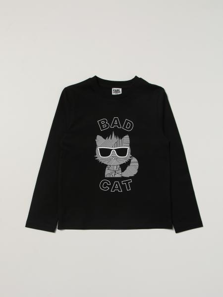 Karl Lagerfeld: T-shirt Karl Lagerfeld Kids con gatto