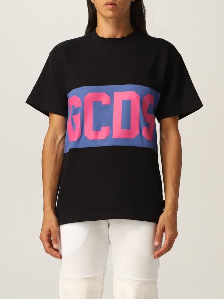Gcds cotton t-shirt with big logo