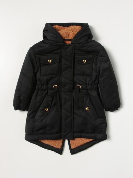 Moschino Kid parka with studs