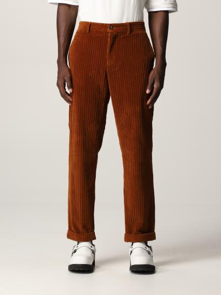 Golden Goose men: Conrad chino trousers Journey Golden Goose collection in corduroy