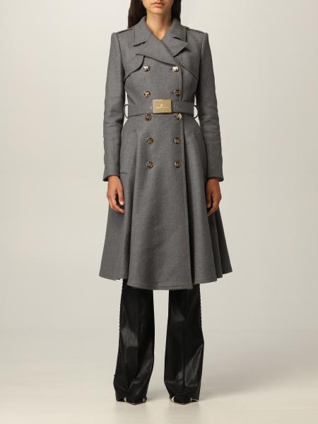 Elisabetta Franchi double-breasted coat in cloth