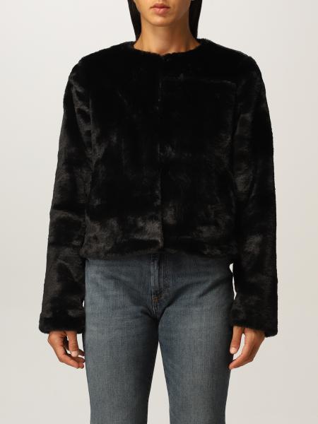 Twin-set jacket in synthetic fur