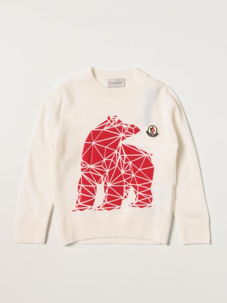 Moncler sweater with geometric bear