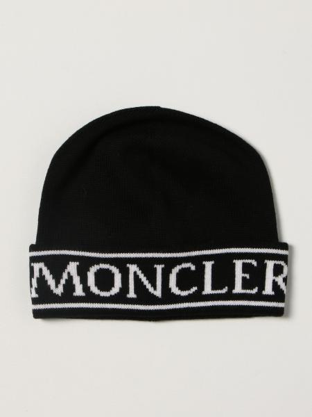 Moncler beanie hat with logo