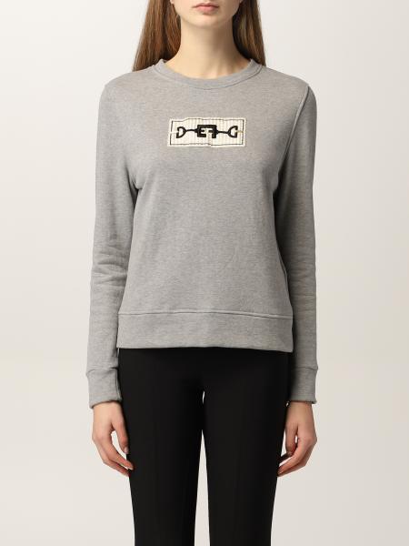 ELISABETTA FRANCHI: sweatshirts & hoodies for women - Smoke Grey ...