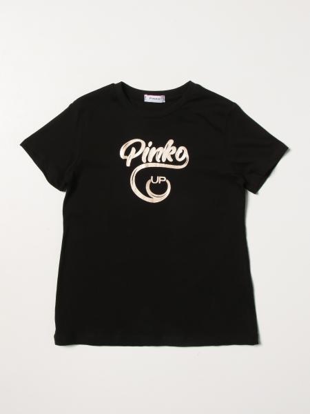 Pinko kids: Pinko cotton t-shirt with logo