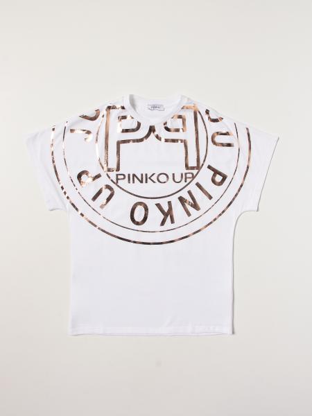 Pinko bambino: T-shirt Pinko con big stampa laminata