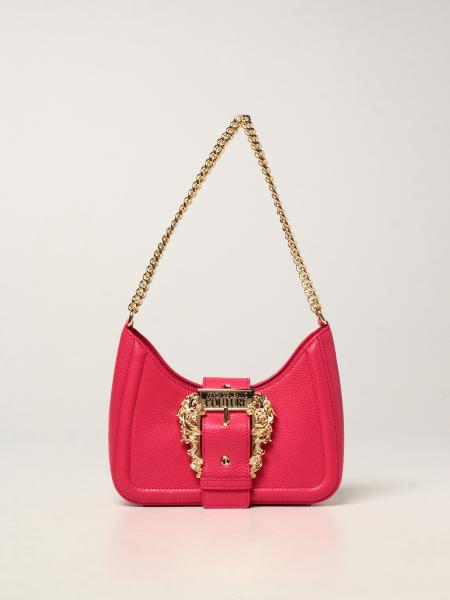 VERSACE JEANS COUTURE: bag in synthetic leather - Fuchsia | Versace ...