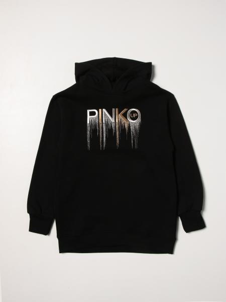 Pinko kids: Pinko cotton sweatshirt with logo