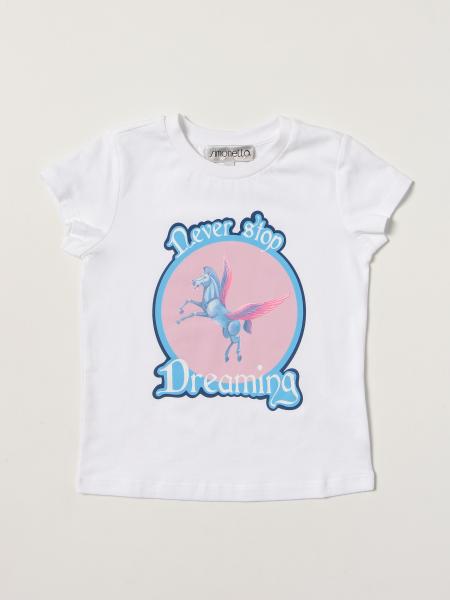 T-shirt Simonetta in cotone con stampa