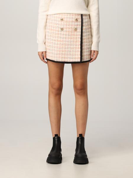 Chiara Ferragni tweed mini skirt